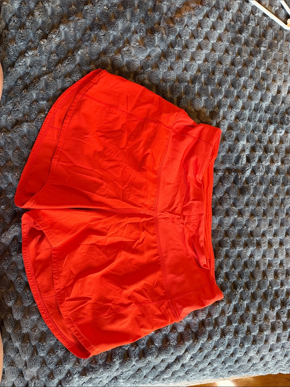 Women's burnt orange Athletic Shorts - Lightweight Performance